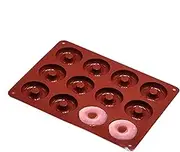 Donut Baking Pans | Donut Cake Mold Decor | Dishwasher Safe Dessert Making Tool for Jellies, Candies, Puddings, Pastries