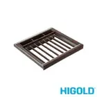 HIGOLD Trouser Rack w/ Belt Storage - Pull Out 600mm Cabinet - B Series Natural