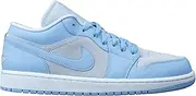 Jordan Womens Jordan 1 Low DC0774 050 Football Grey Aluminum - Size 12W