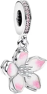 [Wedanor] Charm Family Heart Animal Charm Pendant 925 Sterling Silver Charm Bead Pendant for European Bracelets and Necklaces