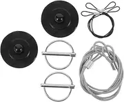 LOORGVEL 1 Sets CNC Billet Hood Lock Kit for Racing Vehicles Durable Engine Hood Security Fit Compact Design for Enhanced Appearance and Protection