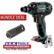 METABO SSW18LTX300BL 18V Li-Ion Cordless Brushless 1/2" Impact Wrench 300Nm