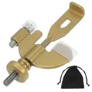 Adjustable Portable Hotel Door Lock with Storage Bag for Travel Hotel Home, Gold