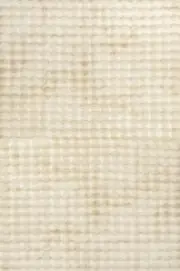 Rug Culture Textured Kids Washable Floor Rug Ivory Bubble BUB-NATURAL-160X100
