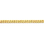 9kt Yellow Gold Silver Infused Bracelet