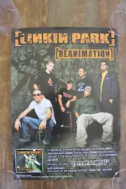 Linkin Park - Reanimation - Original Promotional Poster 2002 RARE