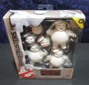 GHOSTBUSTERS MINI PUFFS HASBRO HASLAB 3 PUFF SET W/ SWAP OUT HEADS FACTORY SEALD