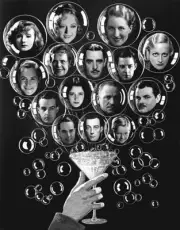 Greta Garbo, Marion Davies, Norma Shearer, Joan Crawford 1990 OLD PHOTO