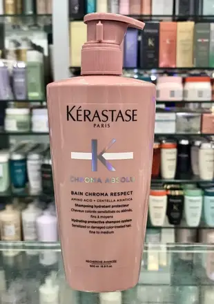 便宜生活館【洗髮精】卡詩 KERASTASE 恆彩重生髮浴500ml(保濕型) (舊:漾光炫色) 鎖色護色光澤專用