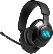 JBL Quantum 400 - Wired Over-Ear Gaming Headphones with USB and Game-Chat Balance Dial - Black