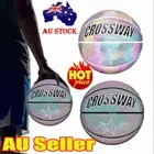 Size 7 Glowing Reflective Basketball Light Up Basketball Glow In The Dark RO