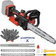 Mini Chainsaw for Milwaukee M18 Battery,12 Inch Electric Chainsaw with Auto Oiler & Security Lock, for Wood, Trees Cutting(Battery Not Included)