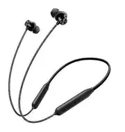 Headphones OnePlus Z2 Neck Bluetooth Headphones Black for iPhone and Android
