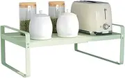 Redwestmelon Adjustable Kitchen Rack Microwave Oven Rack Worktop Free Standing Spice Rack Cabinet Bowl Tableware Storage Holder Bedroom Organiser
