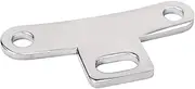 ERINGOGO Shape Tailpiece Mount Bracket for Banjo Durable Instrument Accessory with Design Lightweight and Portable Guitar Accessory Standard Screws Not Included