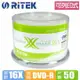 錸德 Ritek X版 16X DVD-R 4.7GB 白色滿版可印片/3760dpi (50片)