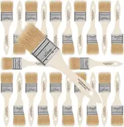Chip Brush 2Inch Bulk 24Ea Disposable Paint Brushes Cheap Natural Bristle Paint