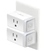 2 Pack! Kasa Smart Plug HS103P2, Smart Home Wi-Fi Outlet Works with Alexa, Echo