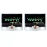 2x DB Level VU Panel Meter Header TN-90A Audio Power Amplifier Chassis Backlight