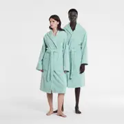 Sheridan Obsidian Robe in Blue Ice Size: Large XL Material: Cotton @Sheridan Rewards
