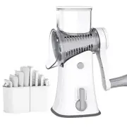 FOOKO Multi-Function Vegetable Slicer Set: Adjustable Thickness, Grater, Chopper