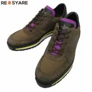 Men 8.5US Louis Vuitton Lv Hiking Line Epi Leather Suede Mixed Materials Lace-Up