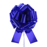 18 Inch Big Car Pull Bow Giant Gift Wrapping Bow Ribbon for Car Decor Navy Blue