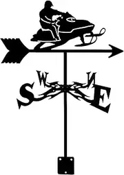 Weather Vane Weathervane Weather Vane Measuring Tools Wind Direction Indicator Scene Garden Wind Vane with Coating