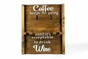 New Coffee Mug Rack Wine Glass Rack Pine Wood Handmade Wine Rack Wall Mount