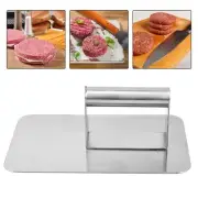 Stainless Steel Burger Press Hamburger Press Rectangle Flat Bottom Burger