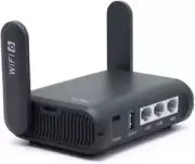 GL-AXT1800 (Slate AX) Wi-Fi 6 Gigabit Travel Router, Extender/Repeater for Hotel