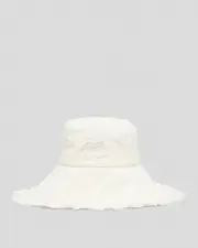 [Rusty] Rusty Women's Gleam Organic Bucket Hat in Natural Size Medium/Large M/L Natural