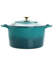Martha Stewart 7qt Enameled Cast Iron Dutch Oven with Lid