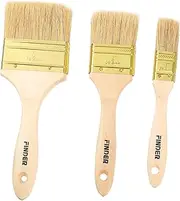 Happyyami Versatile BBQ Brushes for Grill Cleaner Wooden Handle Portable Dust Removal Kitchen