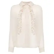 [COMME des GARCONS COMME des GARCONS] Polyester Georgette Blouse