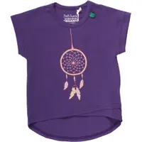 在飛比找蝦皮商城優惠-丹麥 Fred's World 紫色刺繡捕夢網短袖上衣｜11