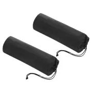 2Pcs 17" Foldable Camp Chair Replacement Bag Nylon Tripod Carry Bag with Strap