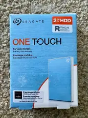 Seagate One Touch 2TB USB 3.0 Portable Storage Drive SRD0VN2 (Blue): New/Unused!