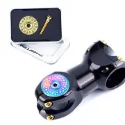 Colorful Titanium Alloy Bicycle Stem Cover Road Bike Headset Top Cap & Screw