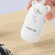 Music Notation Roller Stamp Notation Diagram Stamp Roller for Outdoors Piano