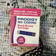 Prodigy 73200 No Coding Blood Glucose Test Strips 50 count box exp. date 2/26