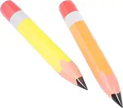 Space-saving Inflatable Pencils 70cm Pvc Crayon Balloons for Classroom Birthday Parties