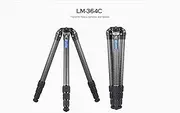 Leofoto LM-364C Summit Series Systematic Bowl Travel Tripod Legs Carbon Fiber CF