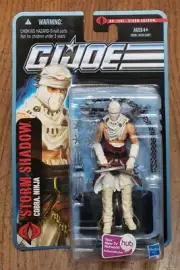 G.I. Joe Pursuit of Cobra Storm Shadow Ninja Rise 25th 30th Anniversary POC