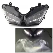 Front Headlight Assembly Headlamp Clear Cover for Kawasaki Ninja 400 2018-2023