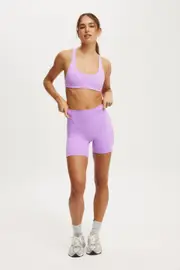 [Body] Body - Ultra Soft Side Pocket Bike Short - Cyber grape 2XS CYBER GRAPE