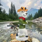 Kalispell Montana Glacier Range Riders Cliff Mountain Goat Mascot Bobblehead SGA