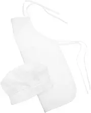 Newborn Chef Hat and Adorable Apron for Photography Props Costume for Boy Girl to Capture Memorable Moments and Daily Wear