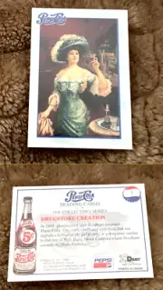 Pepsi-Cola, 200 collector cards. New in clear cases. 1994 & 1995.