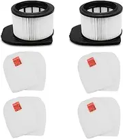 [LANROON] IZ862H Filter for Shark IZ862H Stratos Cordless Vacuum, Fit for Shark IZ840 IZ800 Series Vacuum